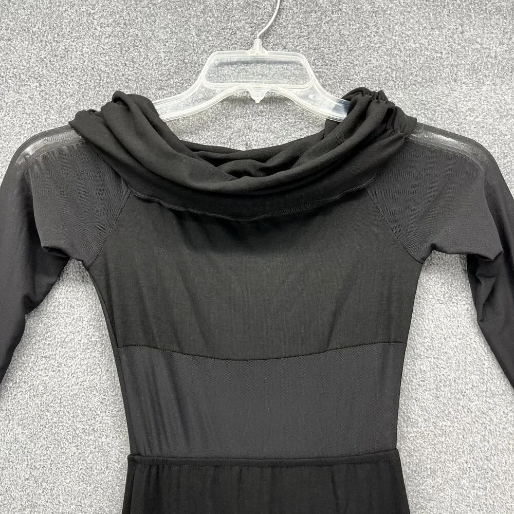 REVOLVE & MINIMALIST lovers COMMENSE overfold off shoulder mesh long dress‎ XS